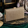 Hannah: The Gold Crystal Evening Clutch