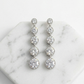 Matilda: The Silver Graduated Crystal Drop