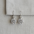 Sienna: The Silver Crystal Teardrop Hook