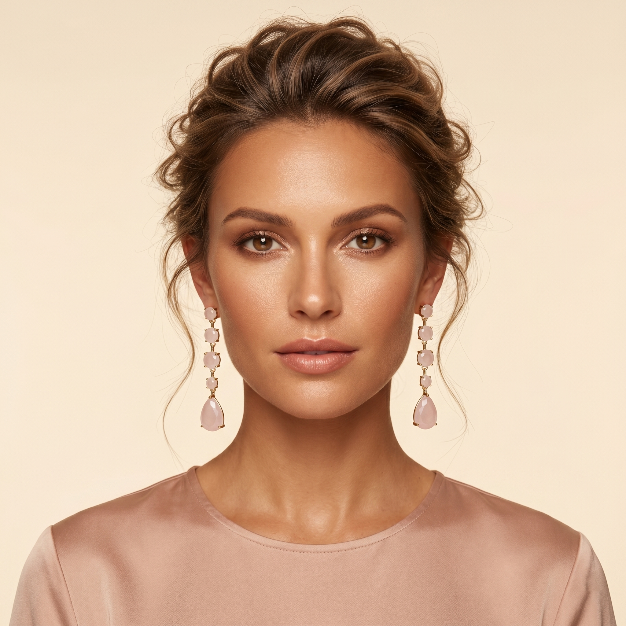 Violet: The Blush Delicate Rhinestone Drop