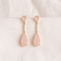 Deirdre: The Blush Crystal Bar Statement Drop