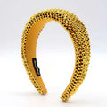 Bling Hairband Wide Sparkly Headband Women's Fashion Accessories Gold